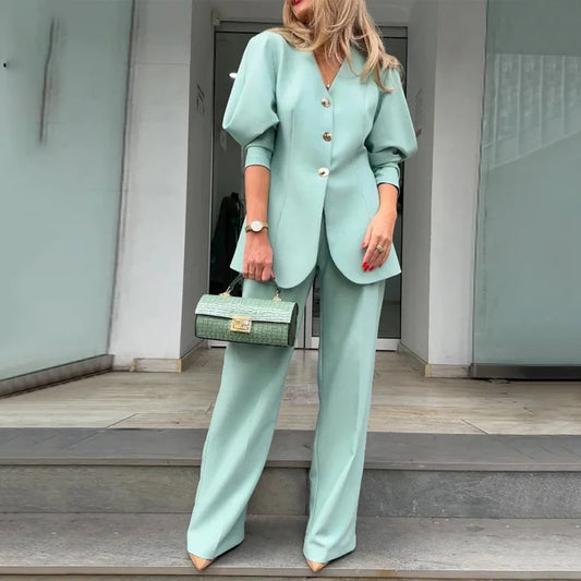 LEA - ENSEMBLE VESTE ET PANTALON