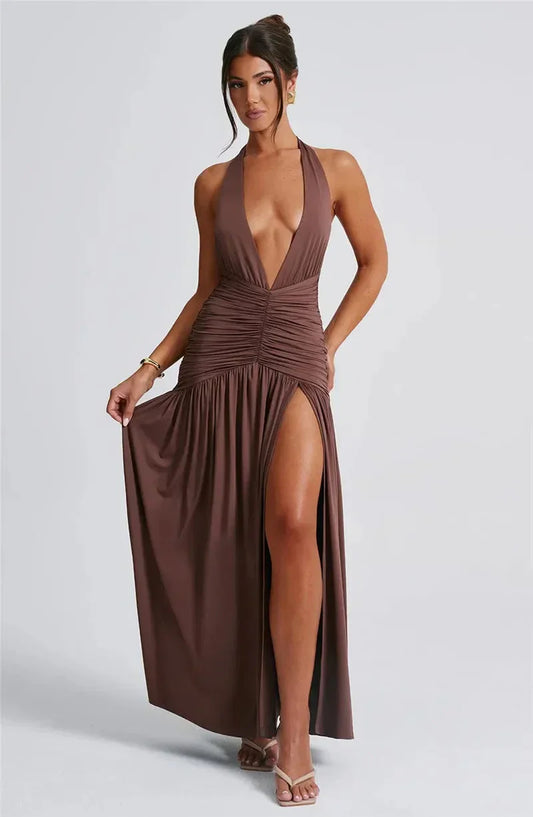 VICTORIA – ROBE LONGUE ÉLÉGANTE