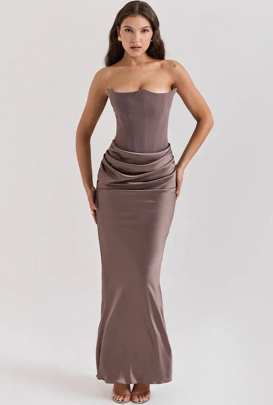 ALYA  - ROBE LONGUE ÉLÉGANTE